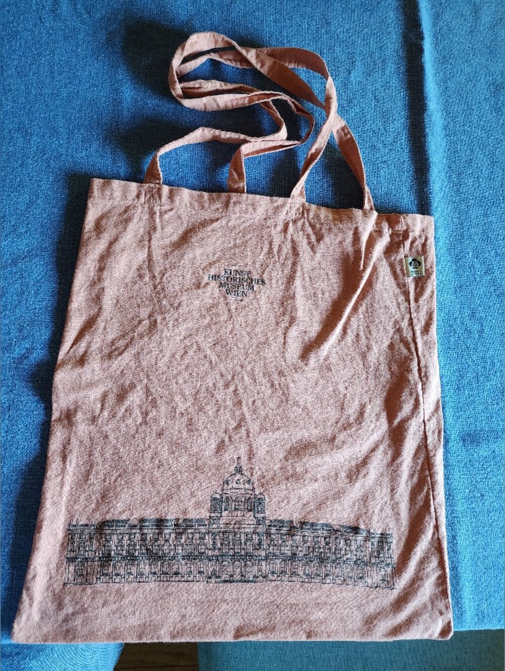 Kunst Museum Wien Muted Pink Tote Bag